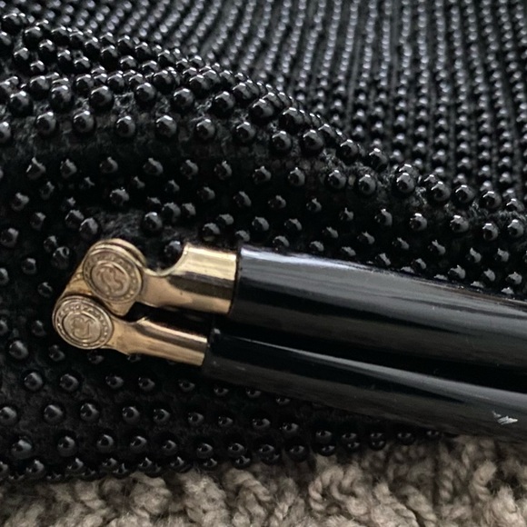 Vintage Reversible Beaded Handbag Purse - Picture 9 of 15